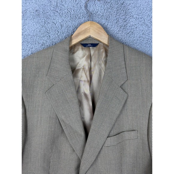 Brooks Brothers 346 Blazer Mens 44 Regular Wool Silk Houndstooth Sport Coat Men